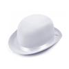 Bristol Novelty Unisex Adults White Bowler Hat