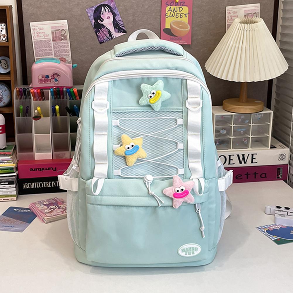 Рюкзак для женщин, многокарманный рюкзак, большой емкости, нейлоновый рюкзак на молнии для путешествий, поездок на работу и отдыха