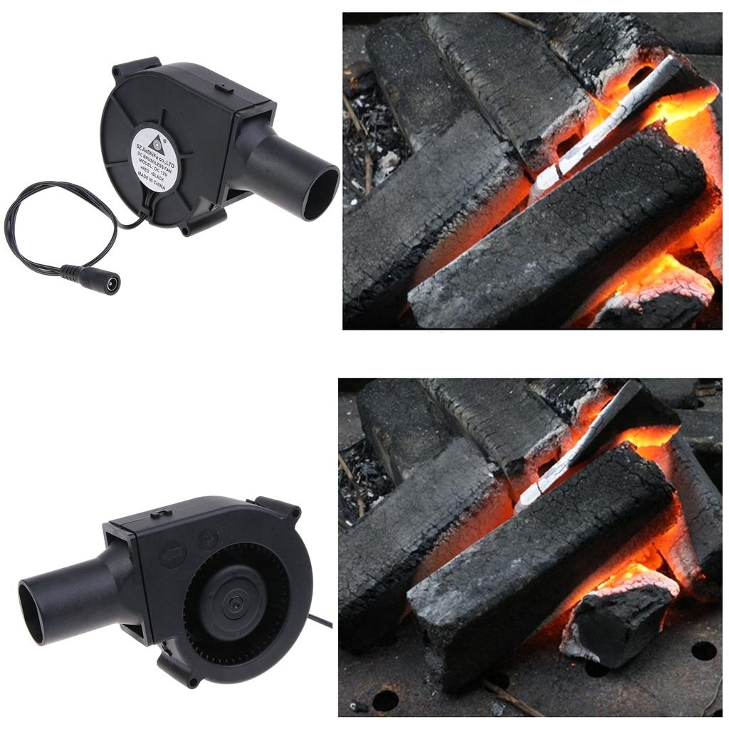 110V 220V BBQ Fan Barbecue Heating Stove 3-12V Air Blower Cooking Grill Fan Adjustable Speed Charcoal Fire Starter 9733