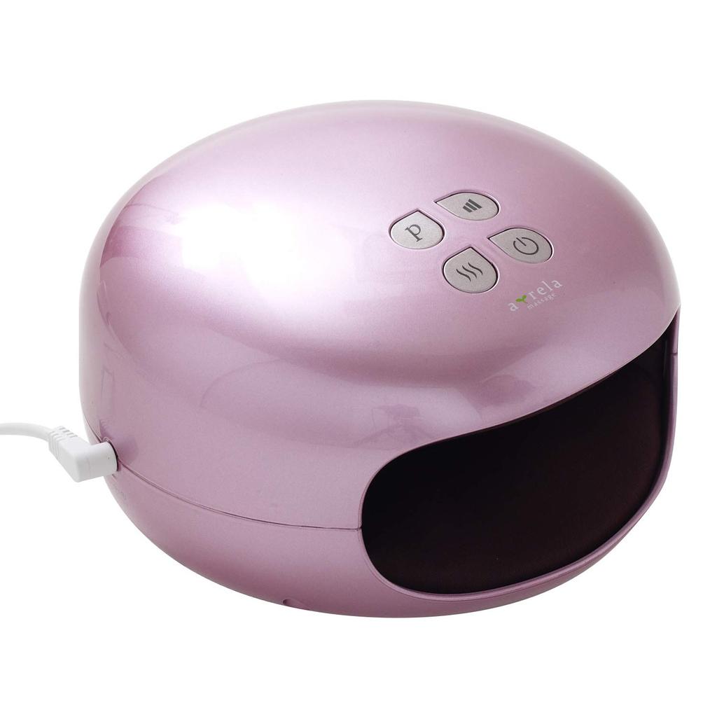 Alinco ALINCO Hand Massager Hand Ease Heater Function Program Courses Auto Off Timer Comes with Storage Pouch Pink MCR6019P (2 / Function)