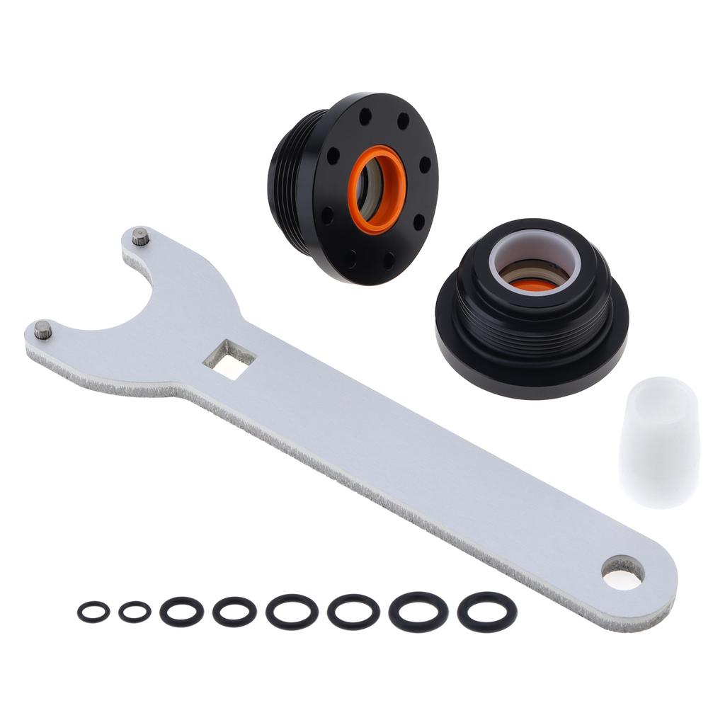 HC5345 Front Mount Hydraulic Steering Cylinder Seal Kit Fit for HC5340 To HC5365 and More with Pin Wrench, HS5157 Seal Replacement Kit