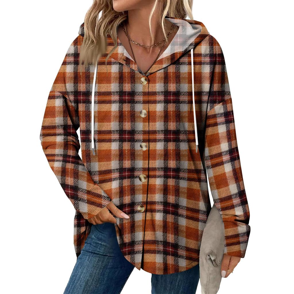 Женское модное повседневное пальто реглан с длинным рукавом и кулиской, винтажное пальто с капюшоном на пуговицах