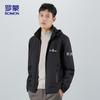 ROMON Men's Hooded Casual Jacket