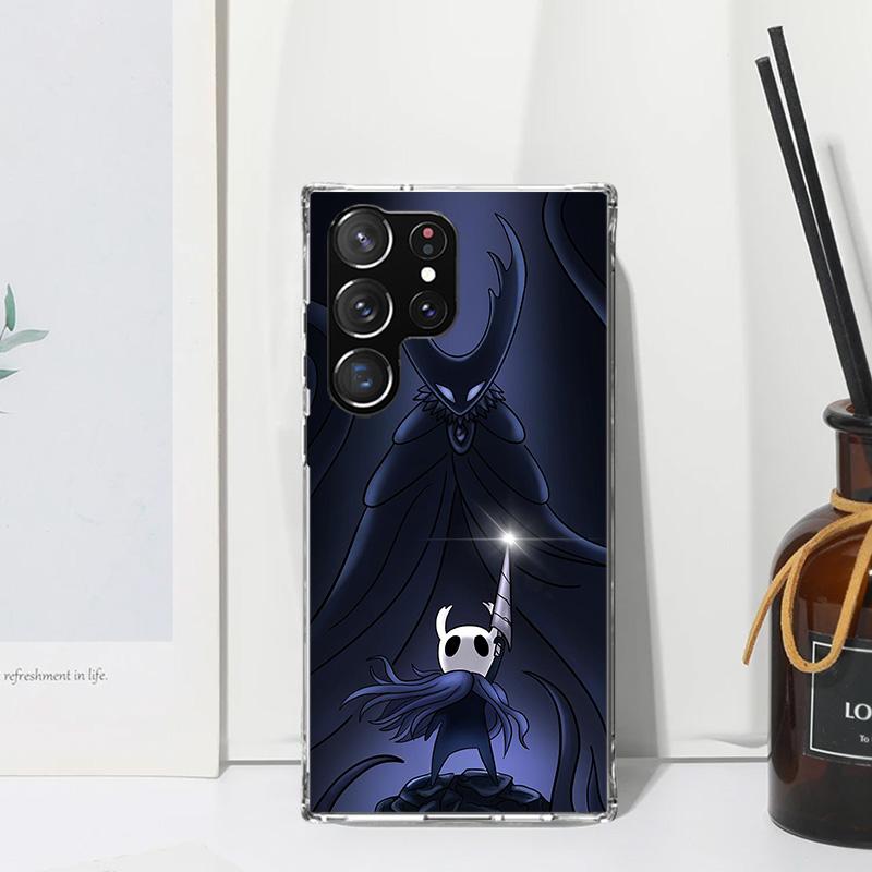 Мультяшный чехол для телефона Hollow Knight для Samsung Galaxy S25 S24 S23 S22 Ultra S21 FE S20 Plus S10 + S10E Художественные Fundas Задняя крышка S24 S