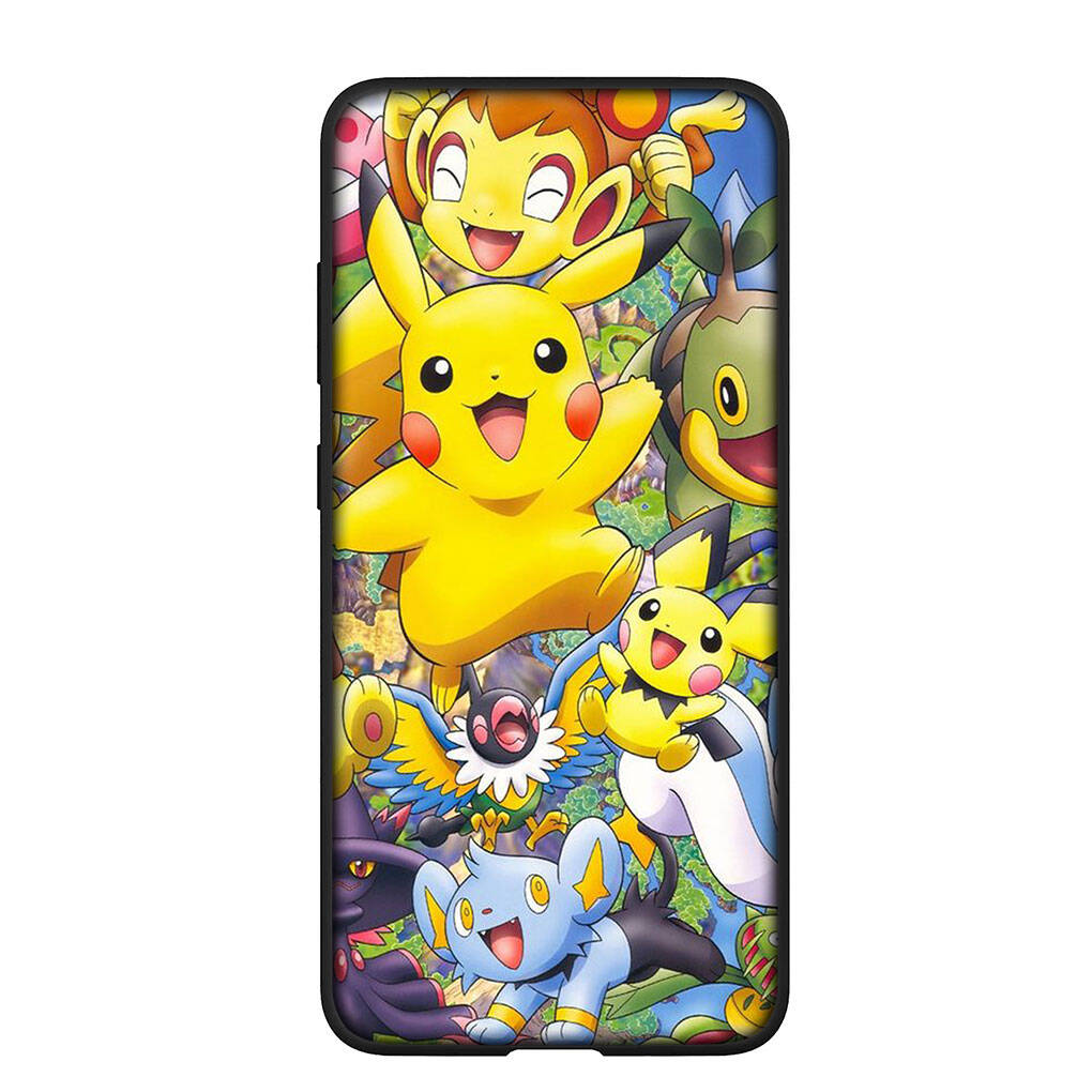 Phone Case for iPhone 17 16 15 Plus Xiaomi Poco F8 F7 X7 X6 M8 C85 C75 Redmi Note 14 12 11 13 Pro Max A4 14C 13C 15C Poster Pokemon GO Pikachu Cover