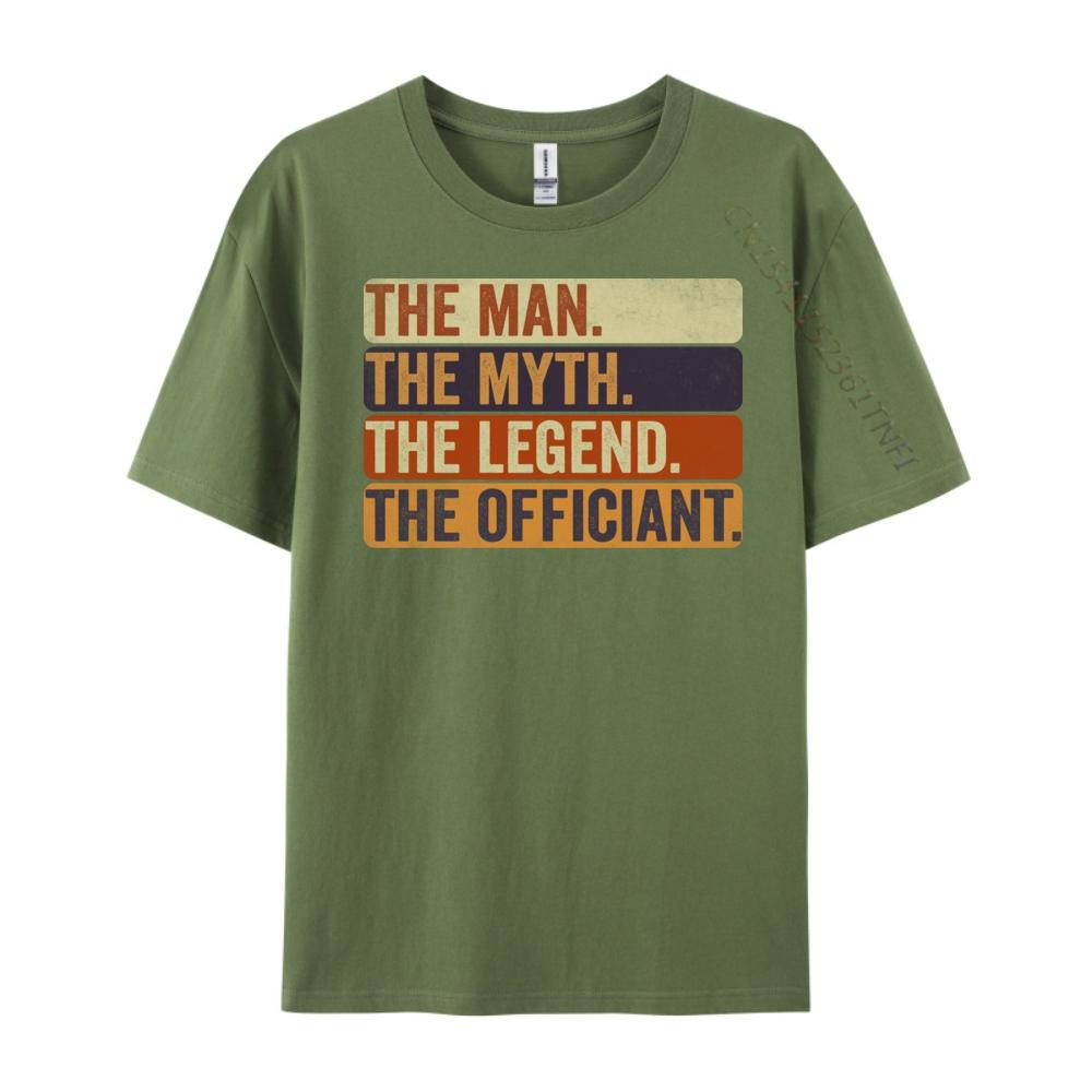 Wedding Officiant Marriage Officiant The Unisex Myth Legend Grey Shirt Graphic Tee Unisexs Tshirts Vegan