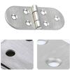 Steel 201 Cabinet Hinges 180 Degree Butterfly-shaped Door Semicircle Door Hinge Flush Hinges