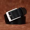 Ремень мужской минималистский доступный роскошный стиль ретро и мода универсальный натуральный кожаный ремень для джинсов из натуральной кожи крупного рогатого скота