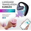 AI Translation Earbuds All Language Translator Headphone Translating Earpiece Device Wireless Bluetooth 5.4 Offline Live Translate Earphones