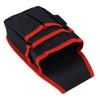 Tool Waist Bag Heavy Duty Oxford Cloth Waist Tool Pouch for Electrician Technician Electrical Maintenance WorkRed