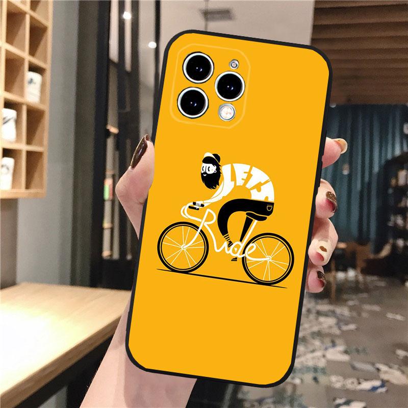 BIKE CYCLING art Чехол для телефона Для iphone 17 Pro Air 17ProMax 16 15 14 13 Pro Max 16 15 14 13 Pro 15Plus