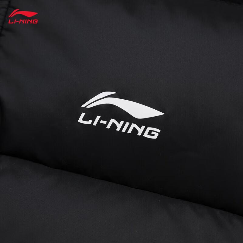 Li-Ning Детская унисекс водонепроницаемая пуховая куртка с капюшоном