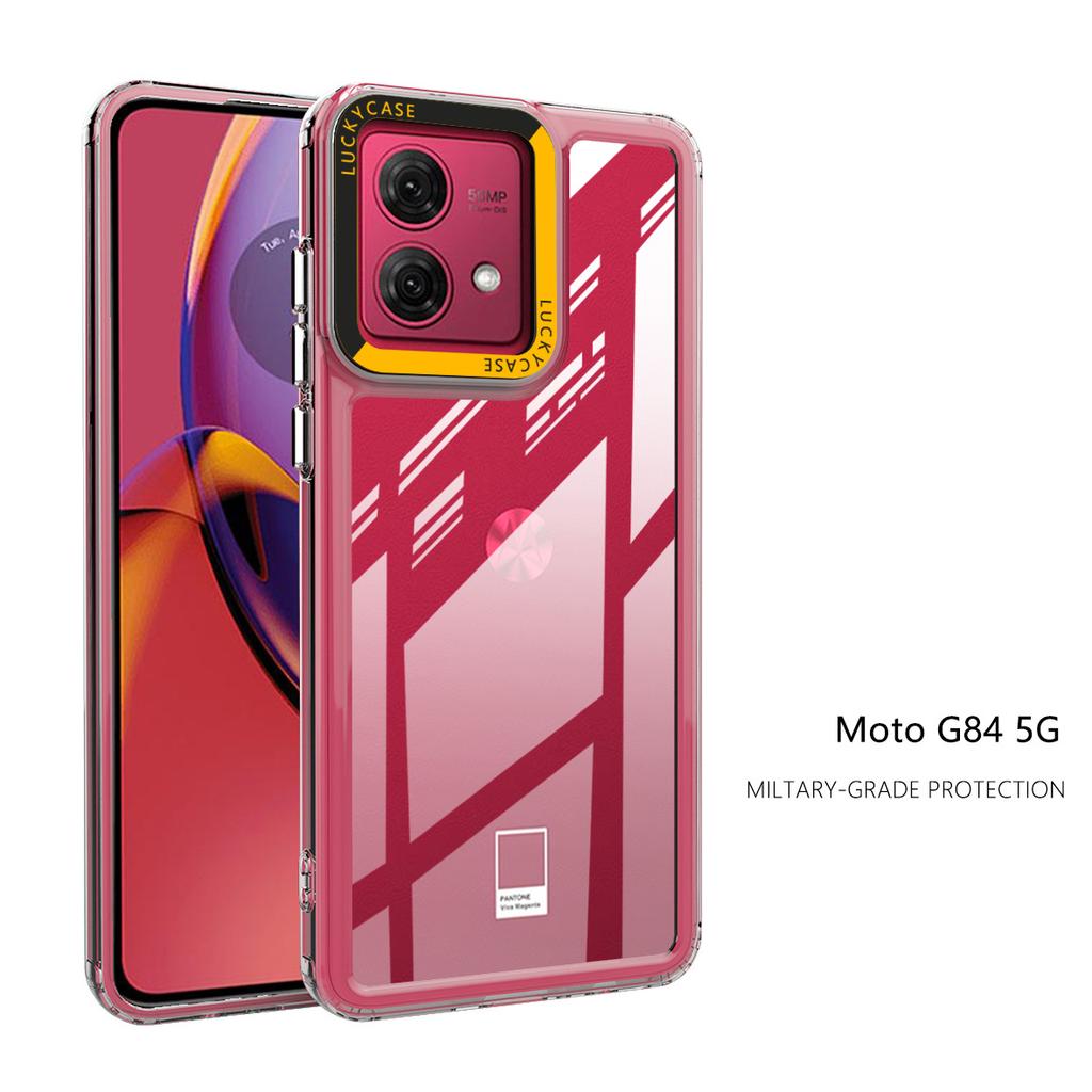 Для Motorola Edge 50 Pro Чехол Жесткий ПК Прозрачный Ударопрочный Защитный Задняя крышка Чехол Для Moto edge 50Pro 40 Neo edge30 Корпус