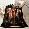 Michael Jackson 68 Blanket Warmthful Decor Great for Bedding Picnics Seaside for All Occasions Stylish Decor Gifts For Family Or Friends