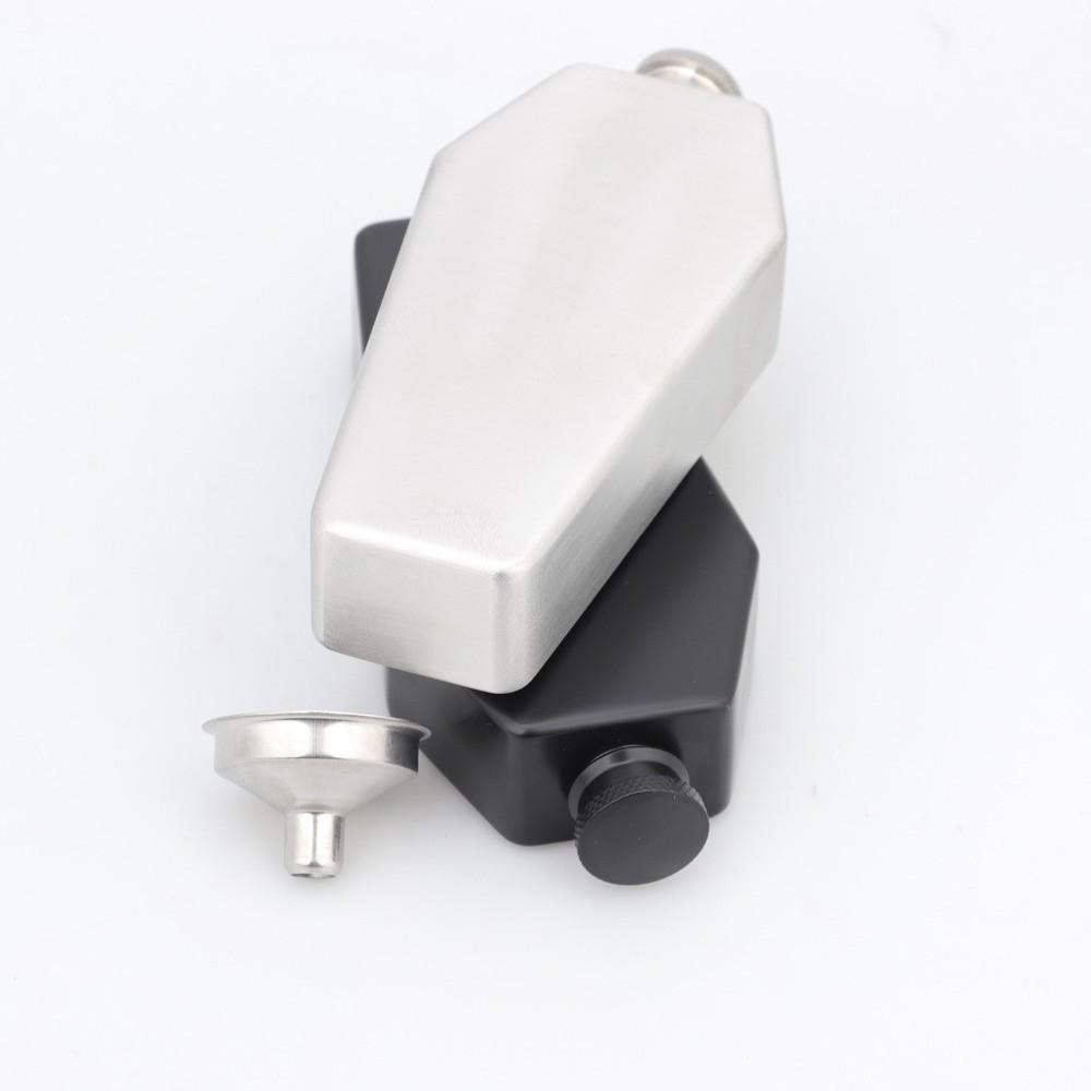 Stainless Steel Kettle Pot 3.5oz 200ml Whiskey Wine Bottle Portable Hip Flask  Home