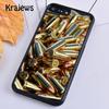 Чехол для телефона Krajews Military Gun Bullets Collage для iPhone 14 5 6s 7 8 plus X XR XS 11 12 13 pro max Samsung S21 S22 ultra