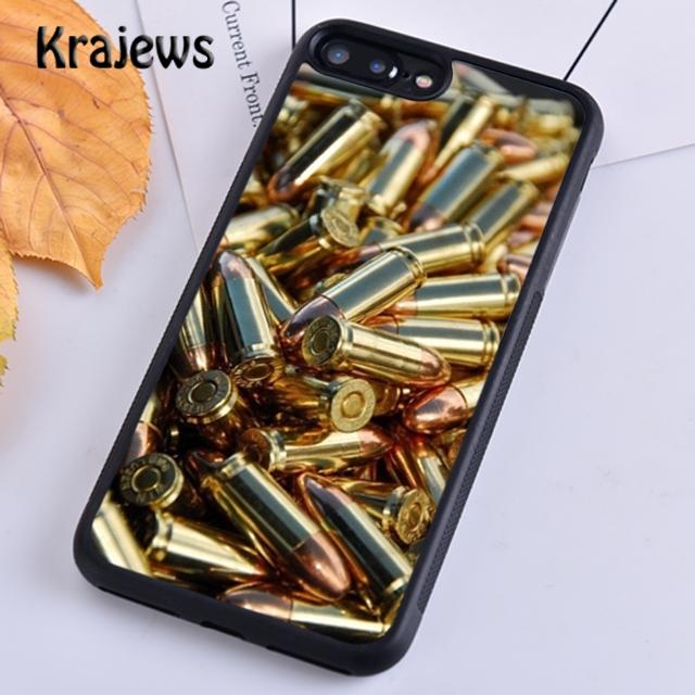 Чехол для телефона Krajews Military Gun Bullets Collage для iPhone 14 5 6s 7 8 plus X XR XS 11 12 13 pro max Samsung S21 S22 ultra