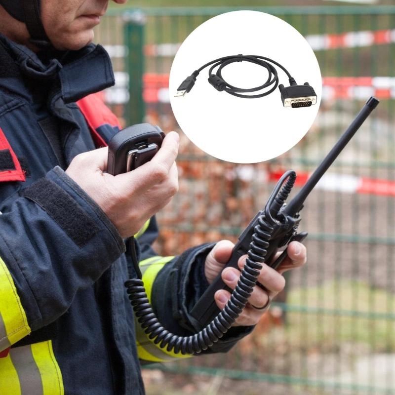 Мобильный автомобильный радиоприемник USB-кабель для программирования для MD785 RD980 90 см/35 дюймов Прямое подключение USB-провода для программирования радио