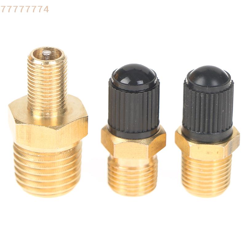 Automobile Tire Valve with 1/4 1/8 NPT Thread Size Tire Pressure Monitoring System for Vehicle Tires