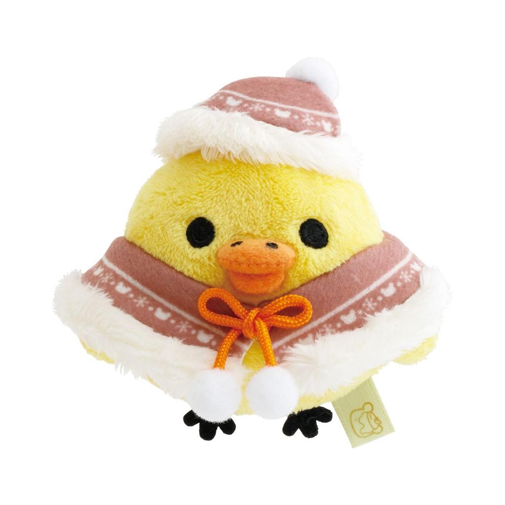 Rilakkuma In the Honey Mini Plush Toy Kiiroitori San-X "Christmas Forest"