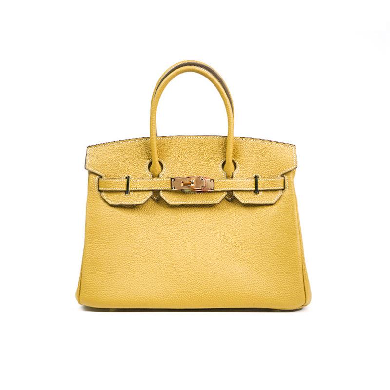 2025 Top-Grade Cowhide Women's Bag Luxury Leather Handbag Fashion Genuine Leather Women's Bag Classic Hundred Styles Handbag