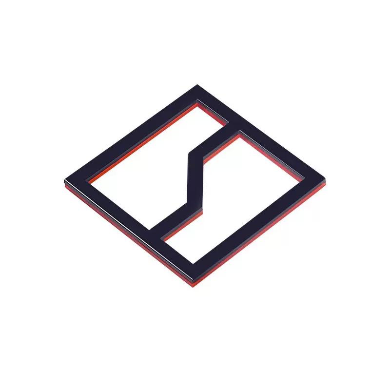 Zeekr X 2023-2024 Аксессуары Декоративная накладка Панель передней части автомобиля Логотип Наклейка-декор на заднюю часть автомобиля Рамка Декоративный элемент