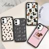 Dachshund Teckel Dackel Dog Phone Case for iPhone 11 12 13 14 Pro Max Mini X XR XS SE 2020 5s 6 7 8 Plus Samsung S21 S22 Shell