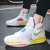 Весна 2021 новые молодежные баскетбольные кроссовки средней и высокой посадки мандариновая утка трендовая обувь модный тренд парная спортивная обувь мужская обувь