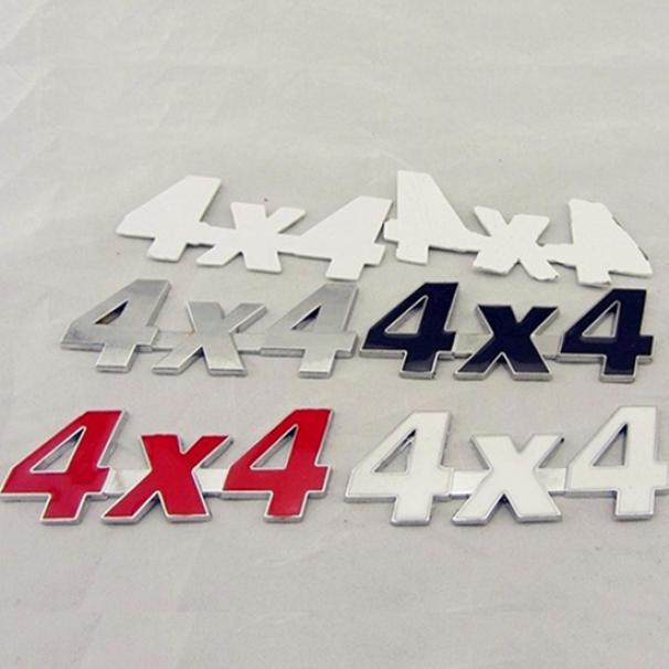 Автомобильный металлический 3D 4x4 знак смещения грузовик авто наклейка на двигатель украшение наклейка