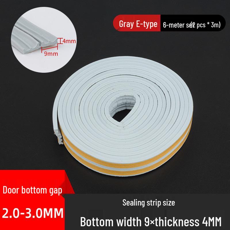 EPDM Self-Adhesive Silent Sealing Foam Strip for Doors & Windows