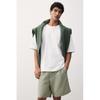 Шорты HM Canvas Regular Fit Sage Green