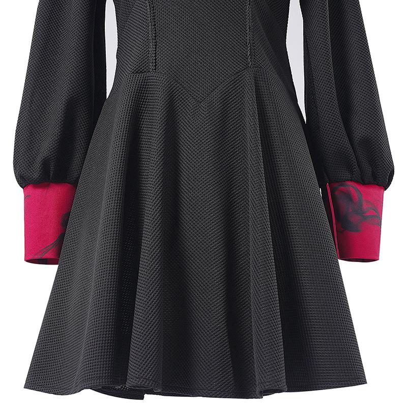 Новое готическое средневековое платье в черном и красном цвете, викторианское платье-корсет в стиле вампира, ренессансный панк, юбка-бюстье на шнуровке в викторианском готическом стиле