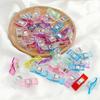 100PCs Sewing Clips Plastic DIY Crafting Crocheting Knitting Clothing Clips Assorted Colors Craft Securing Quilting Clip