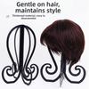 Display Collapsible Wig Head Stand Portable Travel Wig Holder Plastic Wig Stand  Barbershop