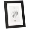Cadre Photo - Deknudt - S66k - MDF - Noir - A3 Avec Passe-partout A4