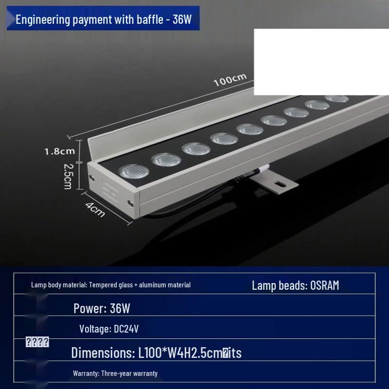 Mengpao Outdoor LED Wall Washer Light