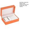 Коробка для хранения ювелирных изделий с откидной крышкой, портативная, большой емкости, для часов, сережек, ожерелий, браслетов, колец, подарочная коробка, витрина, органайзер, держатель