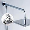 Shower Arm Stainless Steel Shower Arm With Mount Base