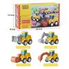 CARLORBO Mini Car Toy Sandpit Working Educational Toy ABS Excavator Set of Car Birthday Construction Vehicle Ages 1 and a Half and Up Set, Car, - Car,
