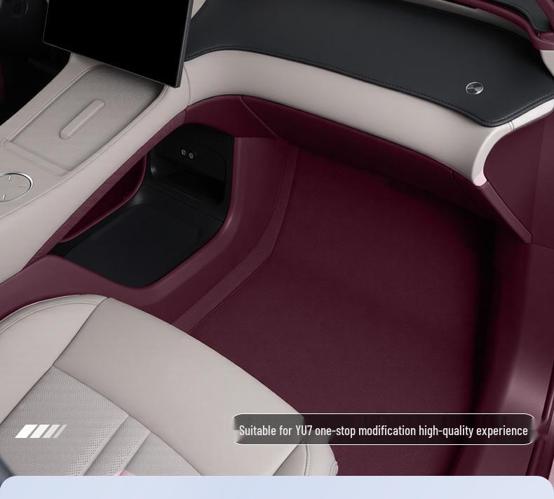 Xiaomi YU7 Dashboard Sunshade: Anti-Glare, Light-Blocking Mat for Center Console Protection.