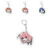 Stylish Bocchi The Rock Acrylic Keychain Double-sided Printed Keyring Bag Pendant Gifts