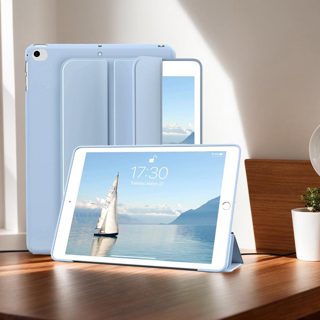 Для iPad Mini 5 2019/ Mini 4 3 2 1 7,9 дюйма, Мягкий силиконовый чехол-книжка с трехскладной подставкой, Smart Case для iPad Mini 5 4 3 2 1