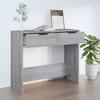 VidaXL Console Table Sonoma Grey 90x36x75 Cm Engineered Wood 817073