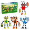 НОВЫЙ Строительный набор My Sing Music Monsters, 4 в 1, Игровая фигурка Wubbox для музыкальной игры, Подарок для фанатов, Мальчиков и девочек, Взрослых, 349 деталей