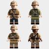 World War II Military Series French Medical Corps Soldier Character Building Block Toys