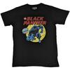 Black Panther Футболка унисекс в стиле ретро для взрослых