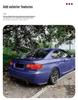 Совместимый спойлер-губа на задний бампер M Sport для BMW 3 серии Coupe E92/E93 для модификации задней части.