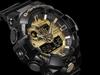 Casio Мужские кварцевые часы GA-710GB-1A с аналоговым циферблатом, водонепроницаемостью 200 м, ударопрочностью, из смолы