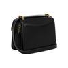 Coach Morgan 18 Однотонная Сумка-кроссбоди на клапане с логотипом, Маленькая, Квадратная, из телячьей кожи, На плечо, Женские сумки, Черный CO924-IMBLK