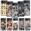 Для Samsung Z Flip3 5g Zflip Flip Zflip3 чехол для смартфона Fundas Haikyuu Hinata Attacks аниме жесткий ПК